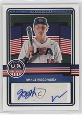 2023 Panini USA Baseball Stars & Stripes Joshua Woodworth #15U-JW Auto b6y