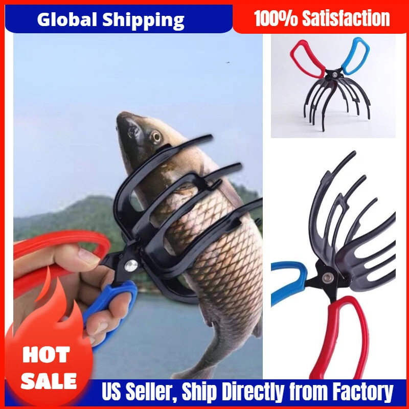 Alloy Fish Tackle Gripper Grabber Grab Gear Tool Fishing Grip Holder