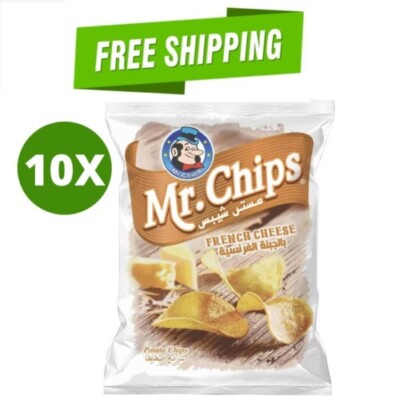 10 Pack X Mr.Chips Potato French Cheese Flavor (38 Gram) مستر شيبس