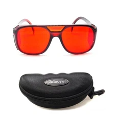 532nm Green Laser Protective Goggles Safety Glasses OD+4 with Box