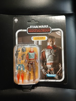 Star Wars Vintage Collection 3.75'' COBB VANTH figure w/ Mandalorian Armor VC343