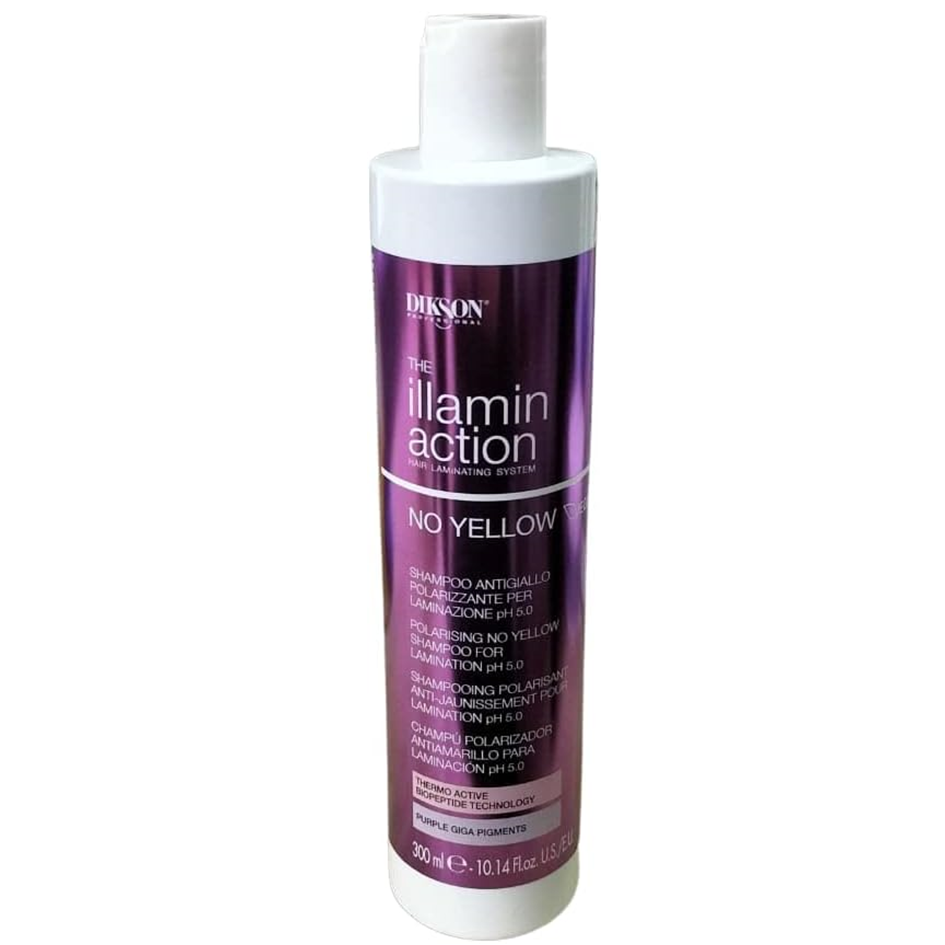 DIKSON ILLAMINACTION NO YELLOW Shampoo Polarizzante Antigiallo pH. 5.0 300ml