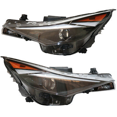 Fits Hyundai Elantra 2021 2022 1 Pair Right & Left Halogen LED Headlights OEM