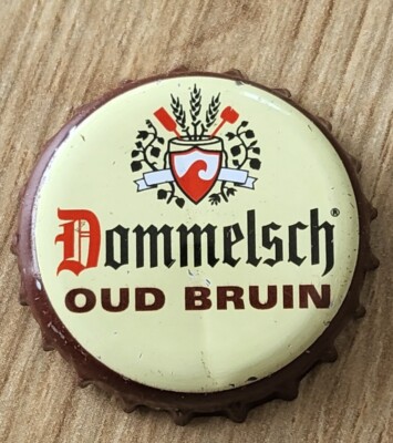 Capsule bottle caps DOMMELSCH old brown NETHERLANDS 