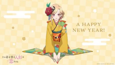 Anime sono bisque doll wa koi wo suru kitagawa marin Stitched Gaming Mat Desk