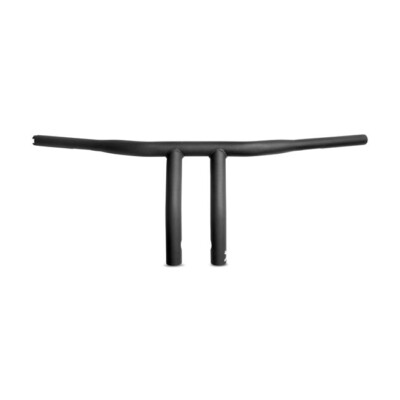 Burly Motorcycle Motorbike 1-1/4 Inch Riser Drag Bar 9.5 Inch Rise Matt ...