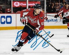 Washington Capitals Andre Burakovsky Signed Autographed 8x10 NHL Photo COA G