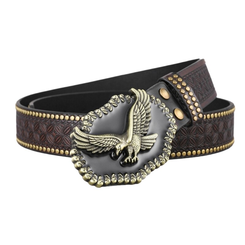 Cowboy Belts For Men With Big Buckle Western Belt Buckle Belt Leathers