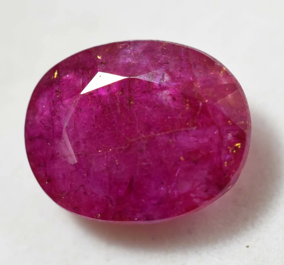 8.95 Ct Natural Pink Ruby Burma GGL Certified Oval Cut AAA+ Treated Gemstone - Image 3 of 4