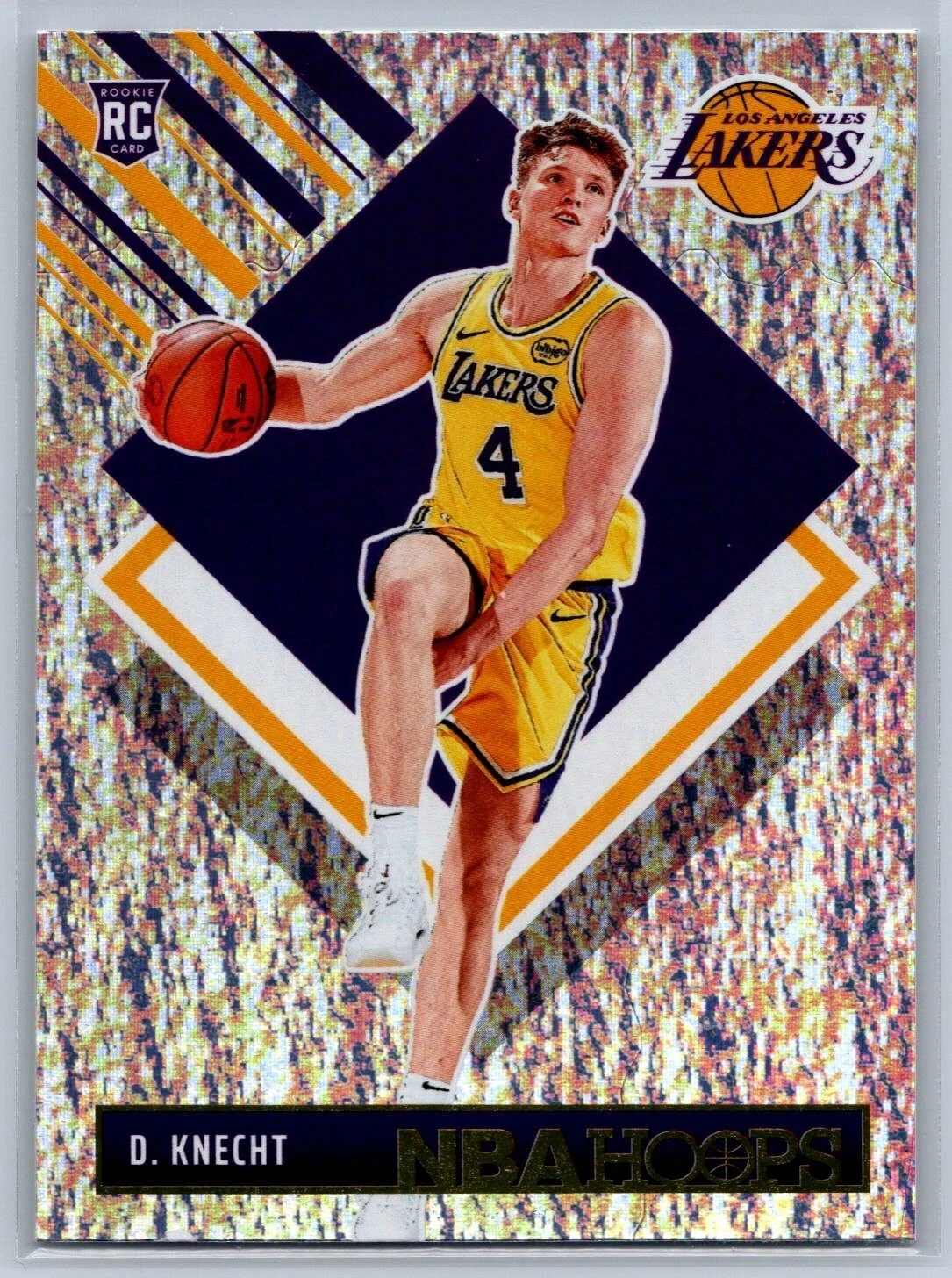 2024-25 Panini Hoops Dalton Knecht Texture Tribute Rookie RC #294