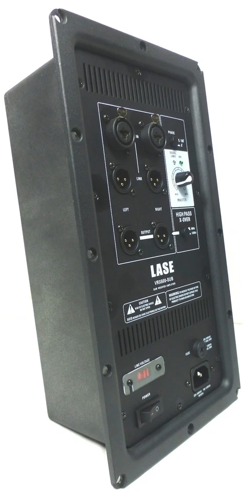 LASE VRX 600-SUB Power Amplifier Convert Your Passive Sub into an Active Speaker - Image 3 of 4