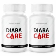 Diaba core Advanced Formula 120ct Supports Blood DIABCORE 2 BOTTLE PACK 