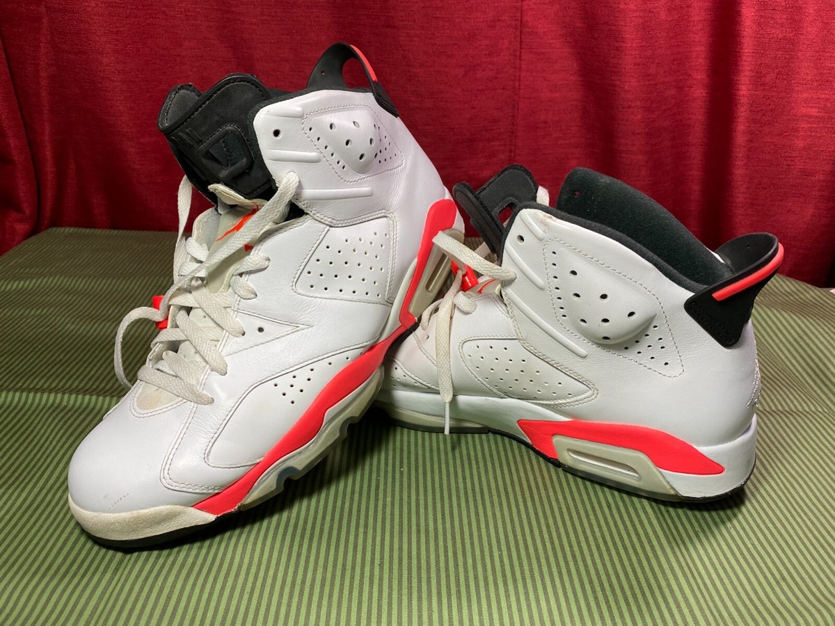 Air Jordan Retro “White Infrared” 2014 Basketball Shoes 12  384664-123