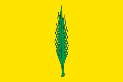 Fahne La Palma de Cervelló (Spanien) 50 x 75 cm Bootsflagge Premiumqualität