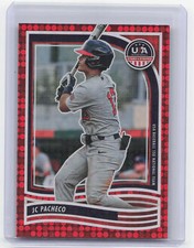 2024 Panini Stars & Stripes #5 JC Pacheco Red Disco #/199