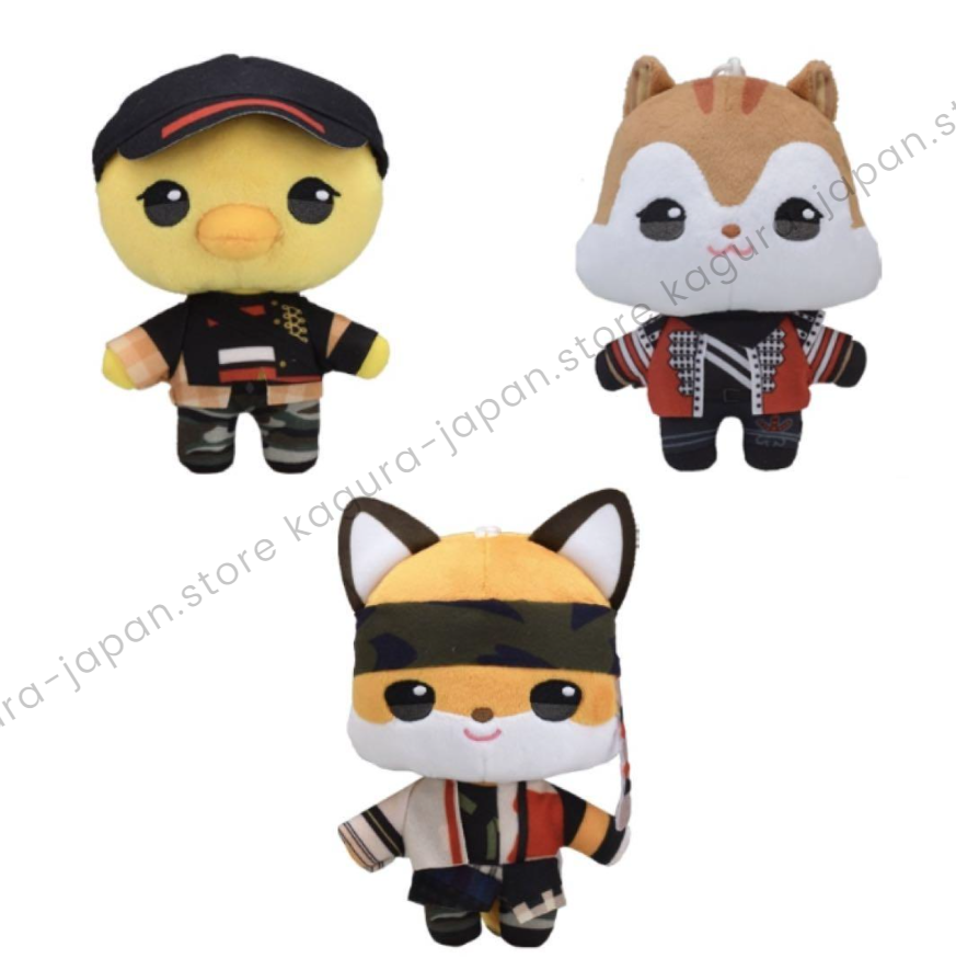 SHINee TAEMIN MINHO KEY ANIMAL COORDY Mini Stuffed Animal Plush