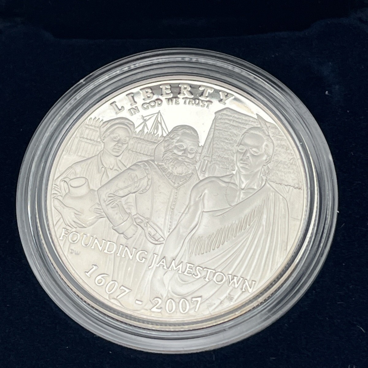 Jamestown 400th Anniversary Commemorative Silver Proof Dollar | eBay