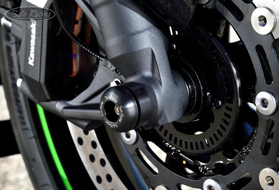 SATO RACING Kawasaki Ninja ZX-4R ZX-4RR '23-'25 Front Axle Sliders