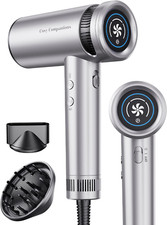 Hair Dryer with Diffuser, High-Speed 150000 RPM for Fast Drying, Lightweight, Co