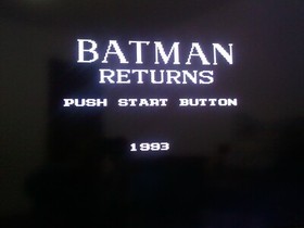 BATMAN  RETURNS  - RARE Famicom Famiclone Nes Cartridge