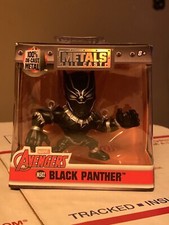 Figura Black Panther M502 Marvel Avengers Jada de metal fundido a presión de 2,5 pulgadas nueva en caja