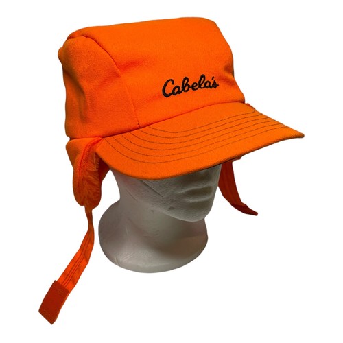Blaze Orange Winter Trapper Hunting Hat 