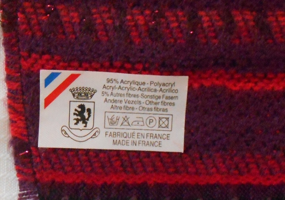 Parsley & Sage Scarf Stripes 12" X 65" Red and Black NEW eBay