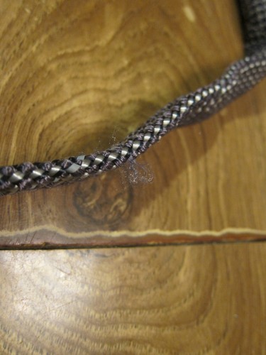 NEW!! KONG Rope Collar REFLECTIVE (XLarge GREY 24"-30") - Picture 3 of 3