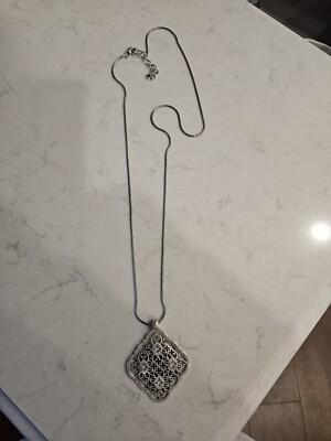 Brighton Convertible Rhinestone Pendant Necklace | eBay