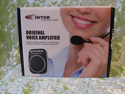 Inter Technologies Original Voice Amplifier NIB | eBay