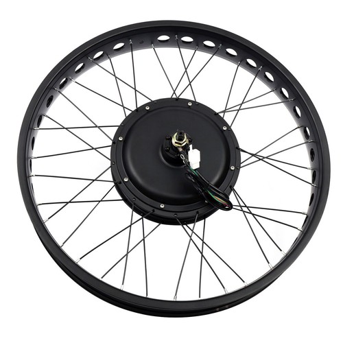 Ebike Fat Tire Bicycle Rear Hub Motor Conversion Snow Wheel Kit For 26"48V 1500W - Picture 5 of 17