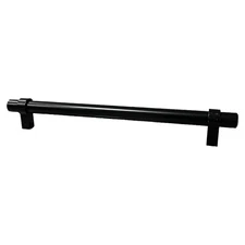 Liberty Bar Pull 7-9/16"(192mm) Wrapped Bar Drawer Pull Flat Black (LOT OF 20)