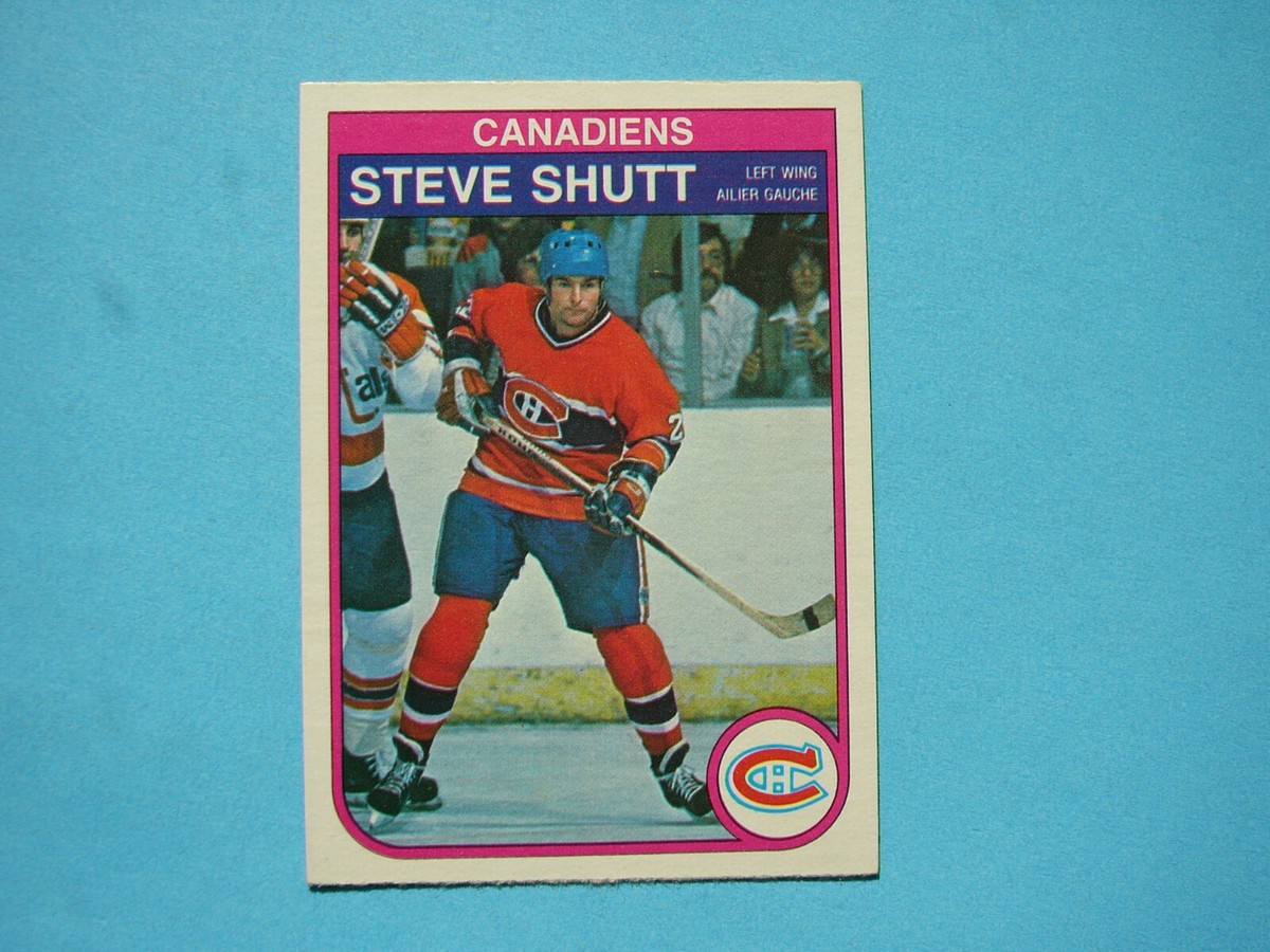 1982/83 O-PEE-CHEE NHL HOCKEY CARD #192 STEVE SHUTT NM SHARP+ 82