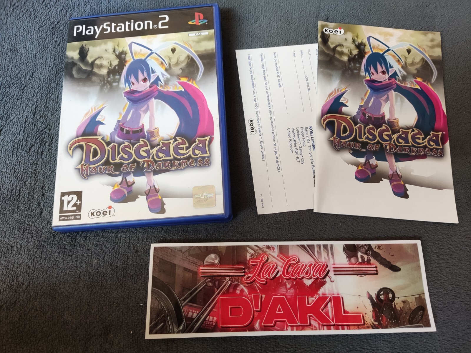 Disgaea: Hour of Darkness complet sur Playstation 2 - PS2 FR TTBE