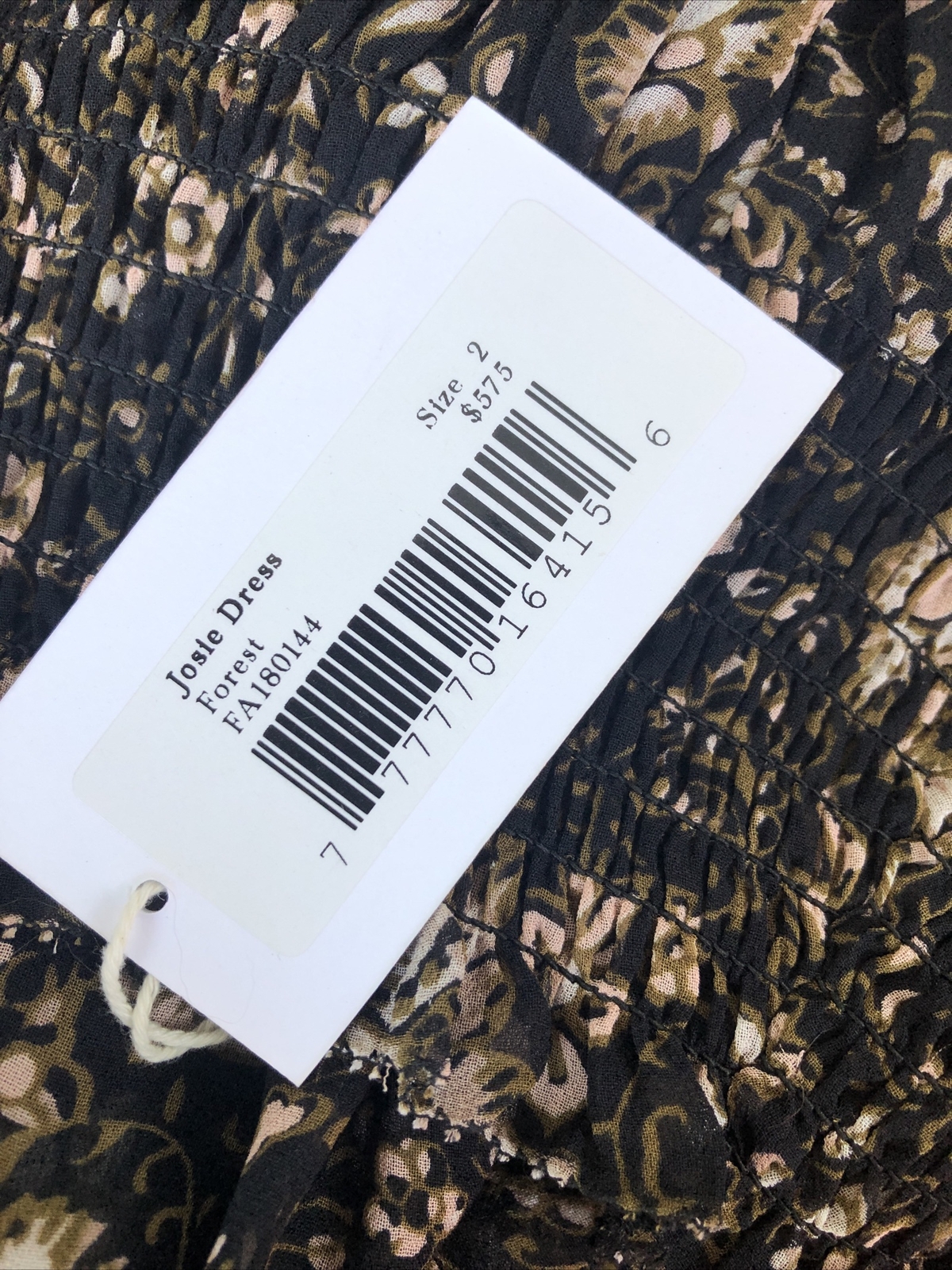 56. NWT Ulla johnson Josie Smocked dress in forest 2 $575 | eBay