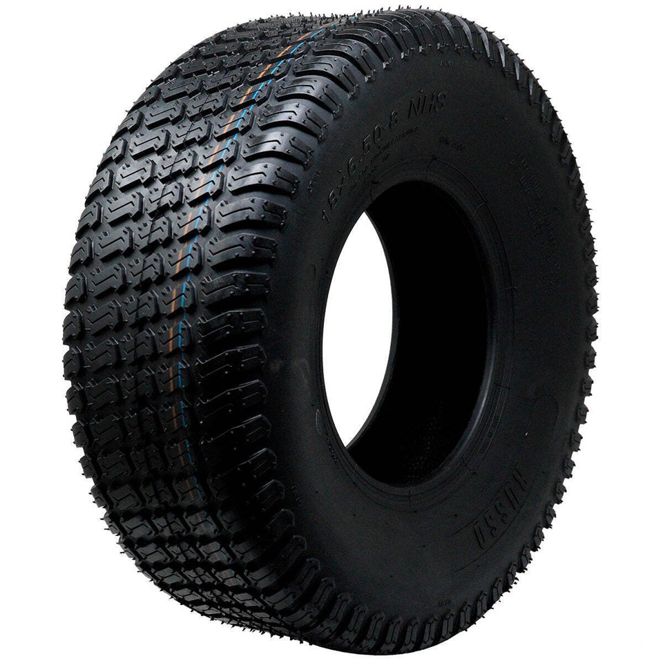 18x6.50-8 Tosaerba Erba Pneumatico Su Cerchio 4Ply Wanda P332