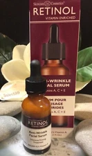 NEW Skincare Cosmetics Retinol Anti-Wrinkle Facial Serum Treatment 1FL oz/30g
