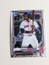 2021 Bowman Chrome prospects jeisson Rosario bcp-37 Boston red Sox 