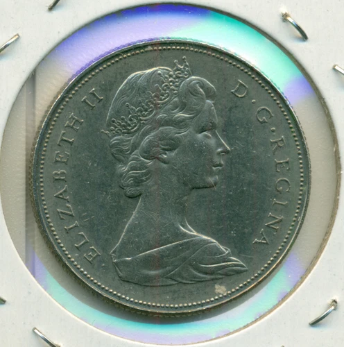 1968 CANADA DOLLAR, ALMOST UNCIRCULATED/BRILLIANT UNCIRCULATED, GREAT PRICE!