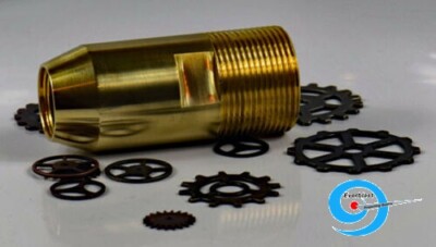 Tungsten Lined Brass Thread Adapter TA-CB2-114 - 1-1/4'' NPSM Contractor Threads