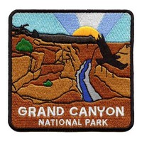 Grand Canyon National Park Patch Arizona Reise Speicher Bestickt AufbüGeln