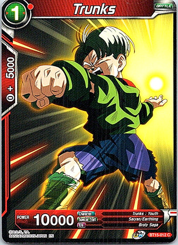 Gigantic Meteor BT15-030 SR Saiyan Showdown DBS Card Dragon Ball