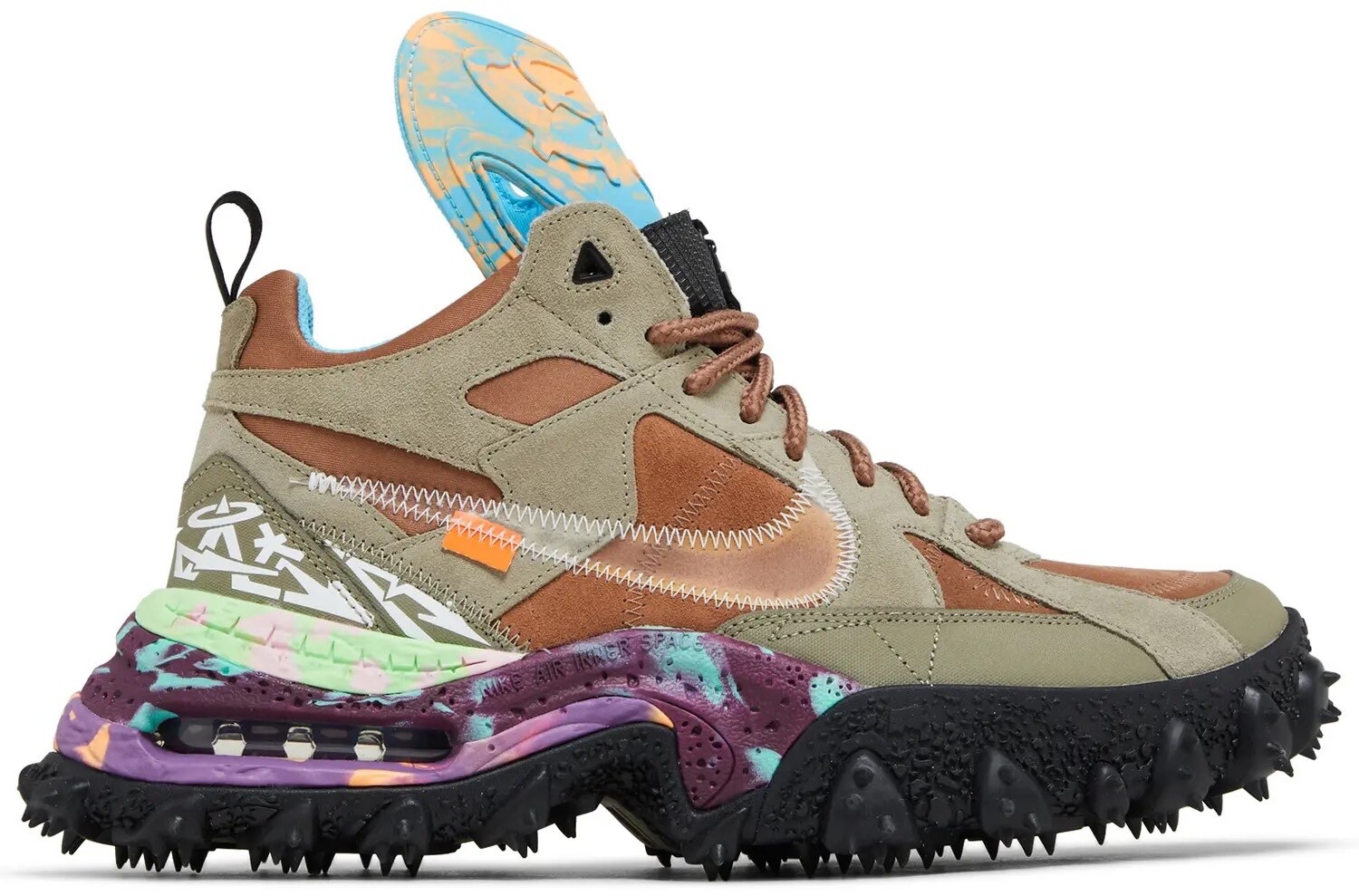 OFF WHITE X NIKE Nike x Off White Air Terra Forma Archaeo Marrone (DQ1615 200) UK6