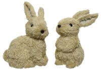 Kleine FrüHlingshafte Putzige Deko-Hasen Osterhasen Hockend Und Liegend