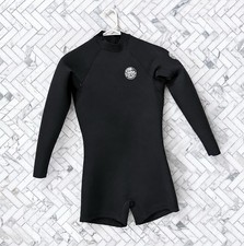 Rip Curl Womens G-Bomb 2mm Back Zip Long Sleeve Shorty Wetsuit - Black - size 10