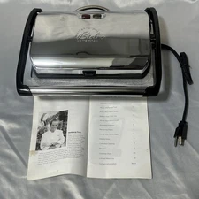 Wolfgang Puck Bistro Collection Panini Duet Grill Maker BCGPP0010 NEW OPEN BOX