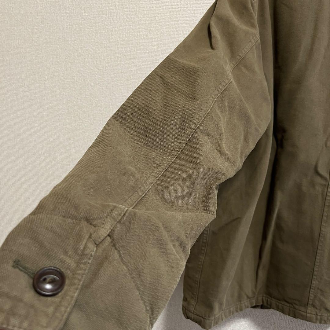 Aftermaths China Button Coverall Jacket Patchwork… - image 3