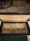 New Listing2004 Benjamin Franklin $100 Dollar Bill 4 Ounce .999 Silver w/Case & COA