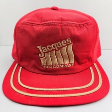 Vintage Swingster USA MADE Jacques Farm Trucker Hat Snapback Dad Cap