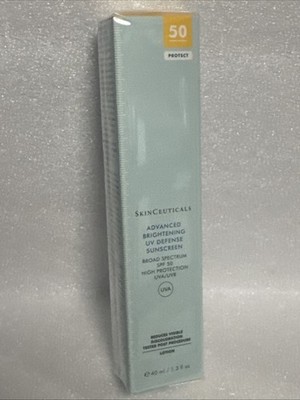SKINCEUTICALS ADVANCED BRIGHTENING UV DEFENSE LSF50 SONNENCREME 40ML AUTHENTISCH